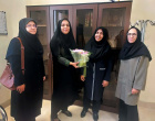 دیدار مشاور رئیس دانشگاه در امور بانوان و خانواده با بانوان کارمند کتابخانه مرکزی و مرکز نشر و فناوری