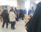 بازدید دانش آموزان دبیرستان حضرت زینب (س) از کتابخانه مرکزی و مرکز نشر