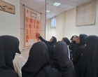 بازدید دانش آموزان دبیرستان حضرت زینب (س) از کتابخانه مرکزی و مرکز نشر