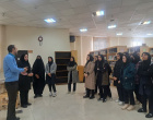 بازدید دانشجویان دبیرستان نمونه تقوی شهرستان بیرجند  از بخش های مختلف کتابخانه مرکزی و مرکز نشر
