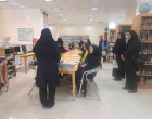 بازدید دانشجویان دبیرستان نمونه تقوی شهرستان بیرجند  از بخش های مختلف کتابخانه مرکزی و مرکز نشر