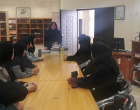 بازدید دانشجویان دبیرستان نمونه تقوی شهرستان بیرجند  از بخش های مختلف کتابخانه مرکزی و مرکز نشر