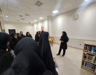 بازدید دانشجویان دبیرستان نمونه تقوی شهرستان بیرجند  از بخش های مختلف کتابخانه مرکزی و مرکز نشر