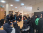 بازدید دانش آموزان دبستان دخترانه شهید سردار سلیمانی ۲ از کتابخانه مرکزی  و مرکز نشر