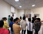 بازدید دانشجویان پردیس شهید باهنر دانشگاه فرهنگیان خراسان جنوبی از کتابخانه مرکزی و مرکز نشر