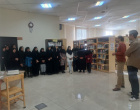 بازدید دانشجویان نوورود رشته تاریخ از کتابخانه مرکزی و مرکز نشر