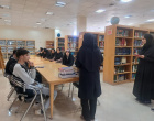 بازدید دانشجویان نوورود رشته تاریخ از کتابخانه مرکزی و مرکز نشر