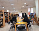 بازدید دانش‌آموزان دبیرستان دخترانه فرزانگان بیرجند از کتابخانه مرکزی  و مرکز نشر