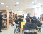 بازدید دانشجویان پسر پردیس شهید باهنر از کتابخانه مرکزی و مرکز نشر