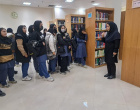 بازدید  دانش‌آموزان دبیرستان زرین‌دخت زرین‌قلم از کتابخانه مرکزی و مرکز نشر