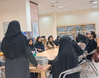 بازدید دانشجویان رشته هنر اسلامی  از کتابخانه مرکزی و مرکز نشر