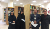 اهدای ۲۶۰ جلد کتاب توسط کتابخانه مرکزی به کتابخانه مرکز آموزش علمی کاربردی شهرداری  بیرجند