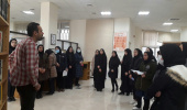 به مناسبت هفته کتاب و کتابخوانی دانشجویان دانشگاه فرهنگیان از کتابخانه مرکزی و مرکز نشر دانشگاه بازدید کردند