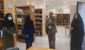 بازدید معاون فرهنگی اداره کل فرهنگ و ارشاد اسلامی خراسان جنوبی از کتابخانه مرکزی و مرکز نشر