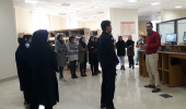 بازدید دانشجویان رشته  صنایع دستی