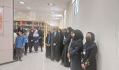 بازدید دانش آموزان مؤسسه دارالاکرام و آبشار عاطفه ها از کتابخانه مرکزی و مرکز نشر