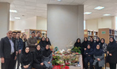 مراسم بزرگداشت یلدا  به همت همکاران کتابخانه مرکزی و دانشجویان برگزار شد