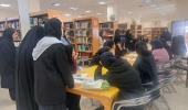 بازدید دانش آموزان دبیرستان حضرت زینب (س) از کتابخانه مرکزی و مرکز نشر