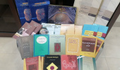 اهدای کتب نفیس انتشارات وزارت امور خارجه به مرکز احیاء و حفظ میراث مکتوب شرق در دانشگاه بیرجند