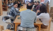 سومین جلسه بحث آزاد زبان انگلیسی در بخش مرجع کتابخانه مرکزی و  مرکز نشر برگزار شد.