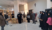 بازدید دانشجویان نوورود رشته تاریخ از کتابخانه مرکزی و مرکز نشر