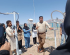 بازدید دانشجویان رشته جغرافیا از اداره هواشناسی همدیدی و کاوش جو بیرجند