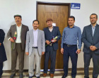 حضور معاون آموزشی و تحصیلات تکمیلی دانشگاه در دانشکده ادبیات و علوم انسانی به مناسبت روز معلم