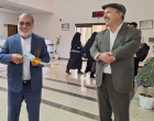 حضور معاون آموزشی و تحصیلات تکمیلی دانشگاه در دانشکده ادبیات و علوم انسانی به مناسبت روز معلم