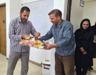 حضور معاون آموزشی و تحصیلات تکمیلی دانشگاه در دانشکده ادبیات و علوم انسانی به مناسبت روز معلم