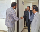 حضور معاون آموزشی و تحصیلات تکمیلی دانشگاه در دانشکده ادبیات و علوم انسانی به مناسبت روز معلم