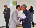 حضور معاون آموزشی و تحصیلات تکمیلی دانشگاه در دانشکده ادبیات و علوم انسانی به مناسبت روز معلم
