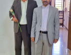 حضور معاون آموزشی و تحصیلات تکمیلی دانشگاه در دانشکده ادبیات و علوم انسانی به مناسبت روز معلم