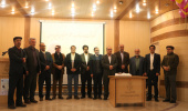 آیین نکوداشت پروفسور محمدحسن گنجی و افتتاح انجمن جغرافیا و برنامه ریزی روستایی ایران شعبه خراسان جنوبی