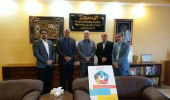 دیدار دبیران علمی و اجرایی "همایش ملی کارکرد وقف در توسعه انسانی" با مدیرعامل  کویر تایر