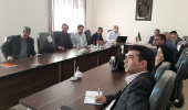 نشست برنامه ریزی کمیته برگزار کننده همایش ملی کارکرد وقف در توسعه انسانی با تاکید بر وقف علمی با رئیس دانشگاه