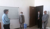 بازدید معاون آموزشی و تحصیلات تکمیلی و مدیر امور آموزشی دانشگاه از دانشکده ادبیات و علوم انسانی