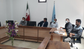 جلسه کارکنان دانشکده ادبیات و علوم انسانی با رئیس دانشکده
