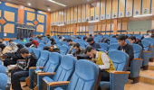 دانشجویان دانشکده ادبیات و علوم انسانی در هشتمین آزمون علمی دانشگاه بیرجند شرکت کردند