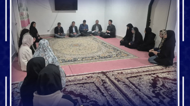 دیدار سرپرست دانشگاه بیرجند با دانشجویان خوابگاه گلستان به مناسبت روز دانشجو