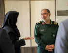 بازدید سردار مهدوی فرماندهی سپاه انصار الرضا(ع) در معیت سرپرست دانشگاه بیرجند از موزه و مرکز اسناد و مفاخر دانشگاه