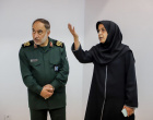 بازدید سردار مهدوی فرماندهی سپاه انصار الرضا(ع) در معیت سرپرست دانشگاه بیرجند از موزه و مرکز اسناد و مفاخر دانشگاه
