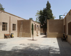 نمایی از محوطه موزه و مرکز اسناد و مفاخر دانشگاه بیرجند (در حال بازسازی)