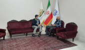 بازدید رئیس اسبق دانشگاه بیرجند از موزه و مرکز اسناد و مفاخر دانشگاه بیرجند