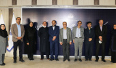 بازدید دکتر خواجه پیری، مؤسس و رئیس مرکز بین المللی میکروفیلم نور، از موزه و مرکز اسناد و مفاخر دانشگاه بیرجند
