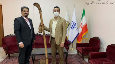 بازدید دبیر شورای راهبردی مدیریت سبز دانشگاه از موزه و مرکز اسناد و مفاخر دانشگاه