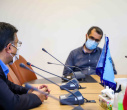 نشست معاون پژوهش، فناروی و نوآوری دانشگاه بیرجند با مدیران شرکت گل‌گهر سیرجان