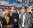 بازدید معاون پژوهشی و مدیرکل دفتر حمایت و پشتیبانی امور پژوهشی و فناوری وزارت علوم  از غرفه دانشگاه در بیست و دومین نمایشگاه دستاوردهای پژوهش، فناوری و فن بازار