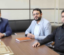 دیدار مسئول سازمان بسیج علمی، پژوهشی و فناوری سپاه انصارالرضا(ع) با رئیس دانشگاه بیرجند
