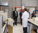 بازدید آقای دکتر جلالی رئیس نظام مهندسی معدن استان خراسان جنوبی از تجهیزات آزمایشگاه مرکزی دانشگاه بیرجند