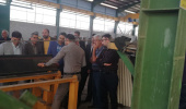 بازدیداعضای هیات علمی دانشگاه بیرجند از واحدهای تولیدی شهرک صنعتی